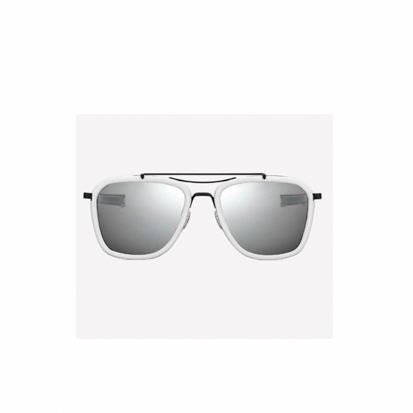 Rag & Bone Phantom Leather Wrapped Sunglasses. main image 12